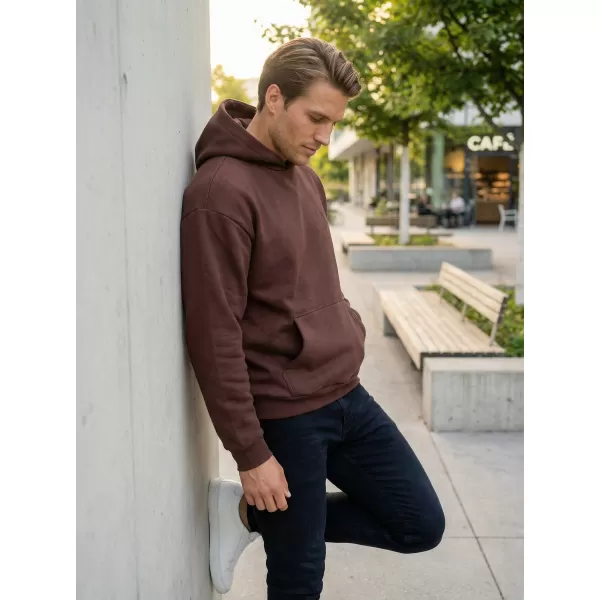  Herren -Sweatshirt ALTISPORT BYB/ALM002BY284 SCHOKOLADE 