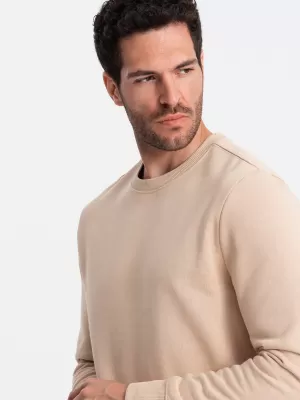 Herren -Sweatshirt OMBRE OM-SSBN-0159 BEIGE