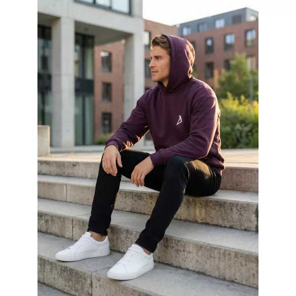  Herren -Sweatshirt ALTISPORT BYB/ALM002BY284 BURGUND 