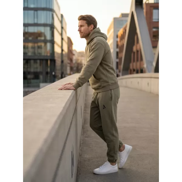  Herren -Sweatshirt ALTISPORT BYB/ALM002BY284 OLIVE 