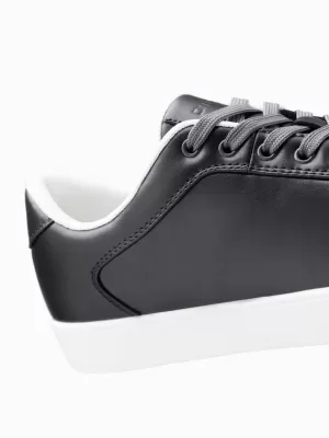 Herrenschuhe OMBRE OM-FOCS-0165 DUNKELGRAU