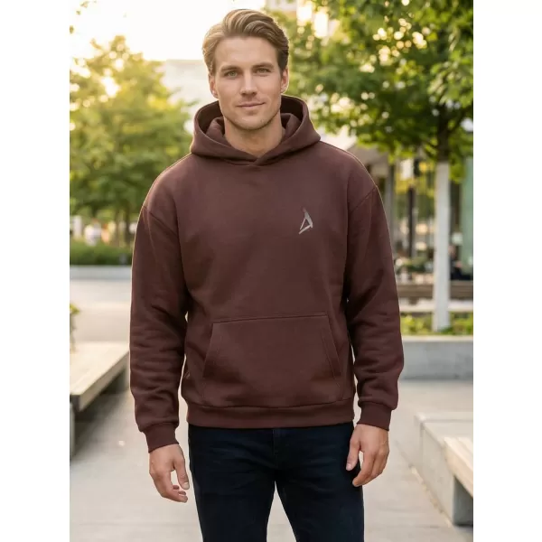  Herren -Sweatshirt ALTISPORT BYB/ALM002BY284 SCHOKOLADE 