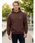 Herren -Sweatshirt ALTISPORT BYB/ALM002BY284 SCHOKOLADE