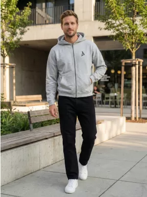Männer 90er Männer -Sweatshirt für Männer ALTISPORT BYB/ALM002BY254 DUNKELGRAU
