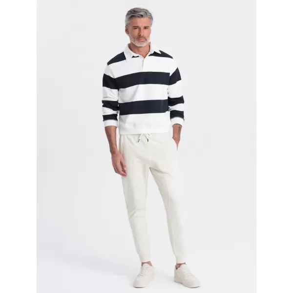 Herren -Traursanzüge OMBRE OM-PABS-0173 CREME 