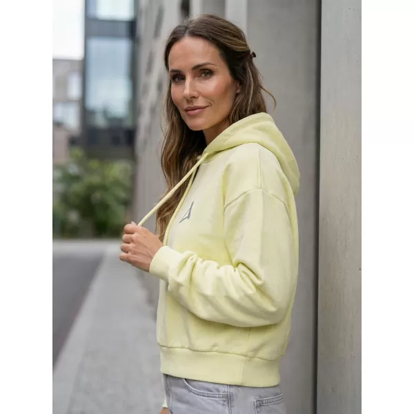  Frauen Sweatshirt aus Bio -Baumwolle ALTISPORT BYB/ALW002BY183 GELB 