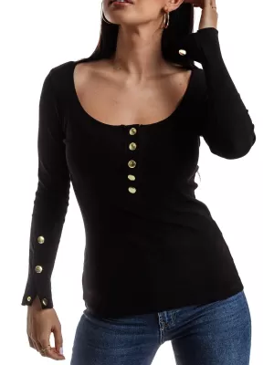 Hemd EDOTI LLR019 SCHWARZ