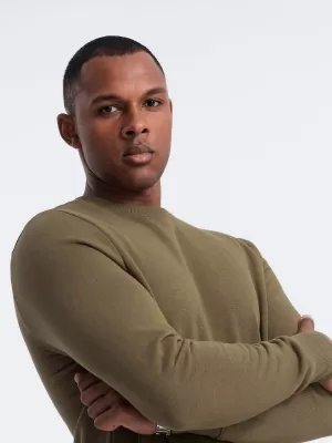 Herren -Sweatshirt OMBRE OM-SSBN-0159 OLIVE