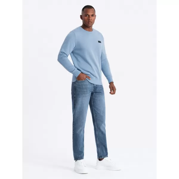  Herren Sweatshirt OMBRE OM-SSNZ-0136 BLAU 