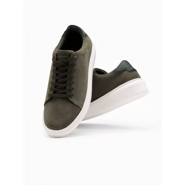  Herrenschuhe OMBRE OM-FOCS-0163 DUNKLES OLIV 