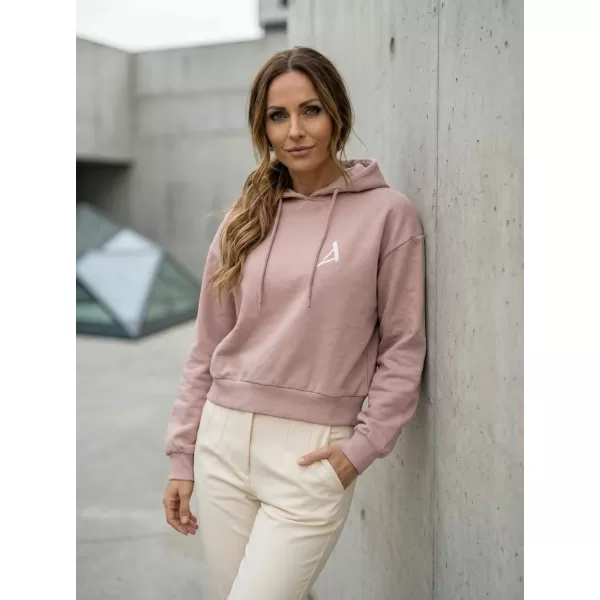  Frauen Sweatshirt aus Bio -Baumwolle ALTISPORT BYB/ALW002BY183 ALT -PINK 