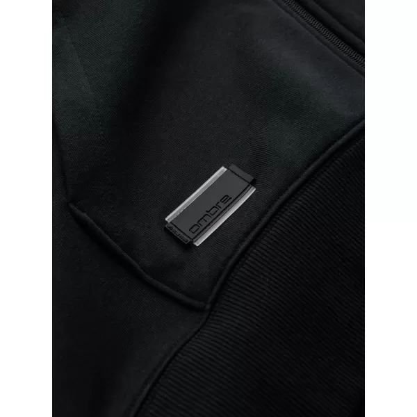  Herren -Sweatshirt OMBRE OM-SSBZ-0160 SCHWARZ 