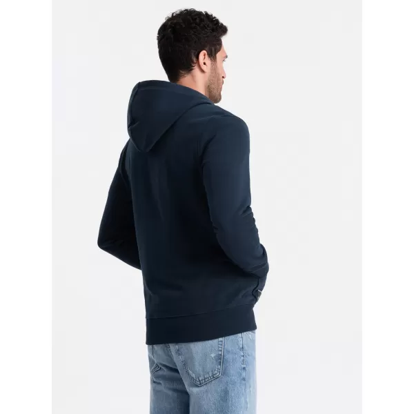  Herren -Sweatshirt OMBRE OM-SSBZ-0160 MARINEBLAU 