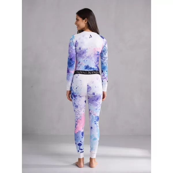  Frauenfunktionelle Thermohosen Prämie ALTISPORT VOJ/ALW055TER02 LILA BLAU 