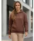 Damen Sweatshirt ALTISPORT BYB/ALW002BY289 SCHOKOLADE