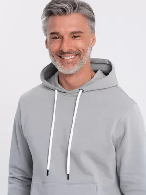 Herren -Sweatshirt OMBRE OM-SSBN-0177 GRAU