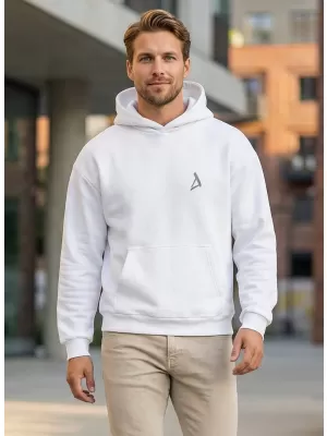 Herren -Sweatshirt ALTISPORT BYB/ALM002BY284 WEIß