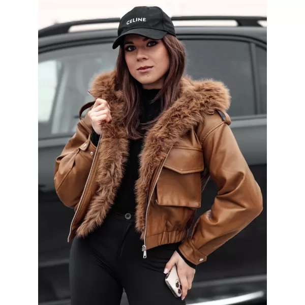  Damenjacke DSTREET SOFTREBEL TY4761 KARAMELL 