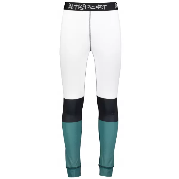  Die funktionelle Thermohosen für Männer Premium ALTISPORT VOJ/ALM051TER02 WEIß -GREEN 