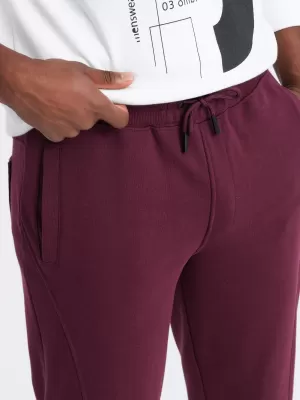 Herren -Traursanzüge OMBRE OM-PABS-0174 KASTANIENBRAUN