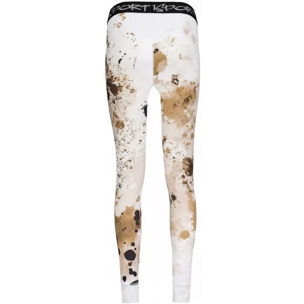  Frauenfunktionelle Thermohosen Prämie ALTISPORT VOJ/ALW055TER02 WEIß -BROWN 