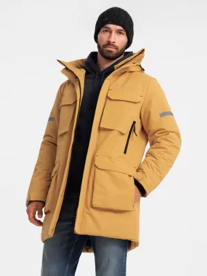 Jacke OMBRE OM-JALJ-0169 GELB