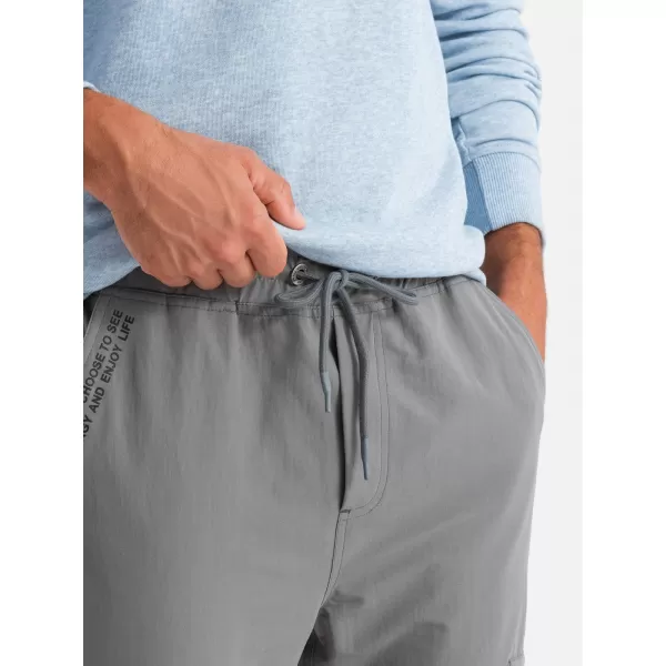  Herren -Traursanzüge OMBRE OM-PAJO-0200 GRAU 