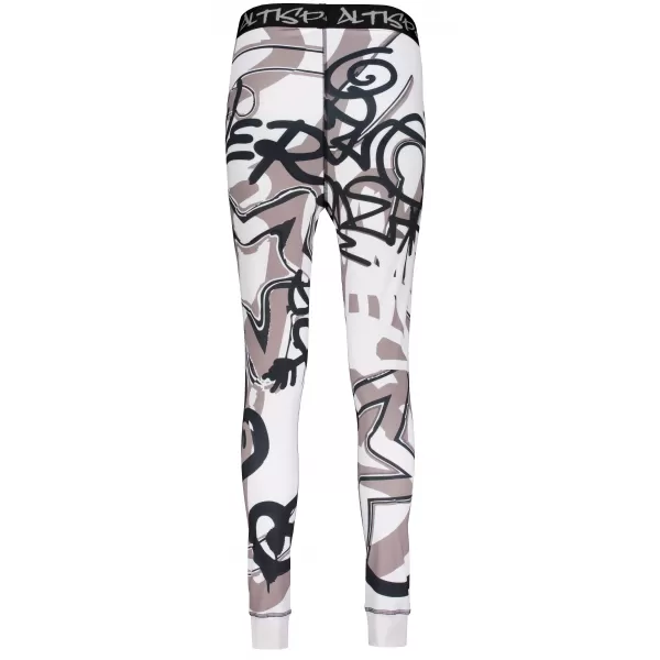  Frauenfunktionelle Thermohosen Prämie ALTISPORT VOJ/ALW054TER02 WEIß -GRAY 