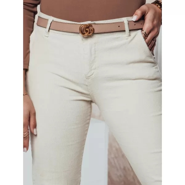  Damenhosen DSTREET CORDFINE UY2301 BEIGE 