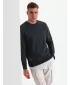 Herren -Sweatshirt OMBRE OM-SSBN-0159 SCHWARZ