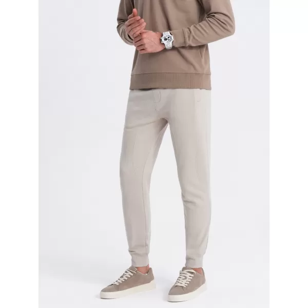 Herren -Traursanzüge OMBRE OM-PABS-0173 LEICHT BEIGE 
