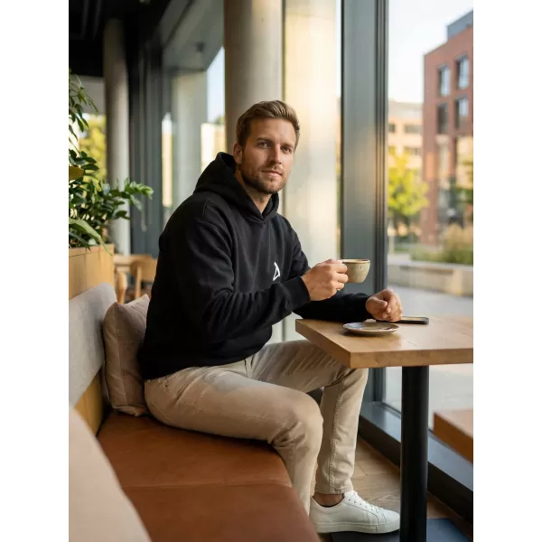  Herren Sweatshirt ALTISPORT BYB/ALM002BY284 SCHWARZ 