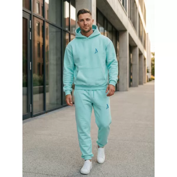  Herren Sweatshirt ALTISPORT BYB/ALM002BY284 TÜRKIS 