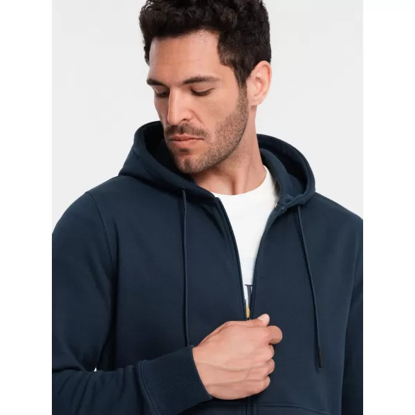  Herren -Sweatshirt OMBRE OM-SSBZ-0160 MARINEBLAU 