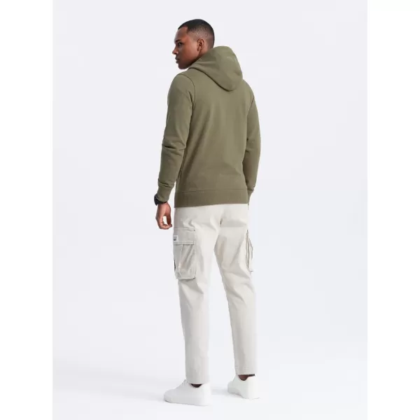  Herren -Sweatshirt OMBRE OM-SSBZ-0160 OLIVE 