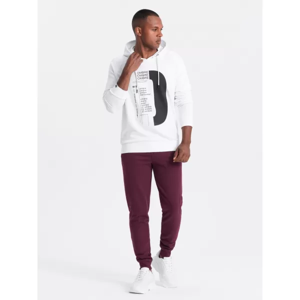  Herren -Traursanzüge OMBRE OM-PABS-0174 KASTANIENBRAUN 