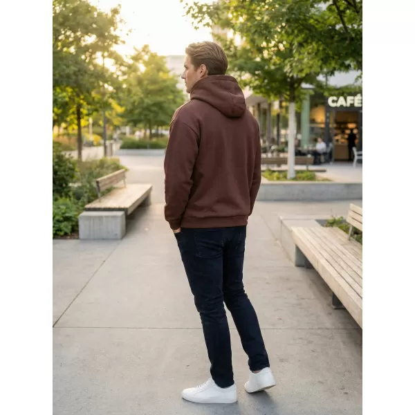  Herren -Sweatshirt ALTISPORT BYB/ALM002BY284 SCHOKOLADE 
