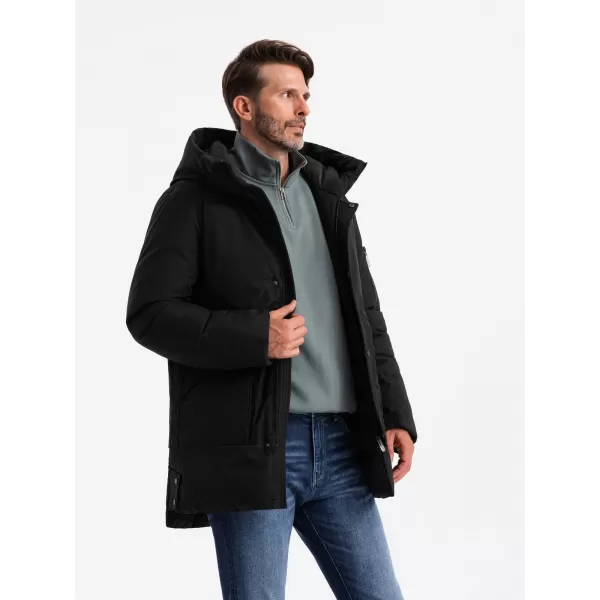  Jacke OMBRE OM-JALJ-0202 SCHWARZ 