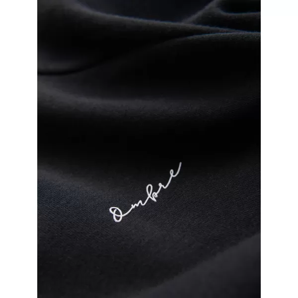  Herren -Sweatshirt OMBRE OM-SSNZ-22FW-003 SCHWARZ 