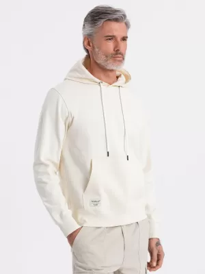 Herren -Sweatshirt OMBRE OM-SSBN-0177 CREME
