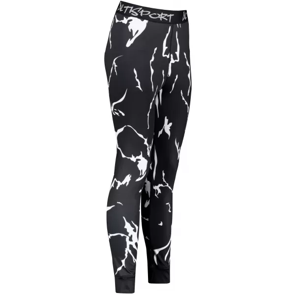  Frauenfunktionelle Thermohosen Prämie ALTISPORT VOJ/ALW052TER02 SCHWARZ 