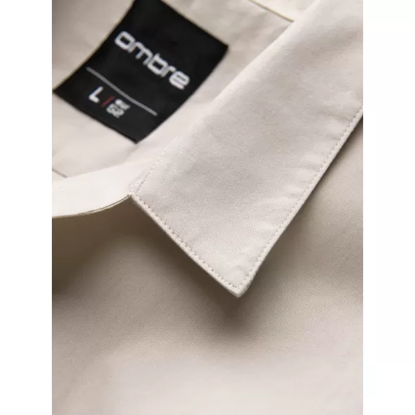  Hemd OMBRE OM-SHSS-0168 CREME 