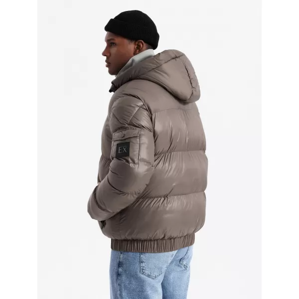  Jacke OMBRE OM-JAHP-0207 DUNKLER BEIGE 