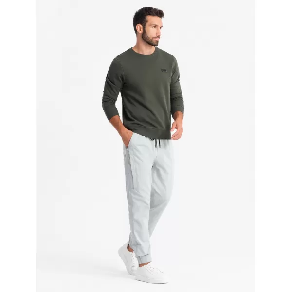  Herren -Traursanzüge OMBRE OM-PAJO-0202 HELLGRAU 