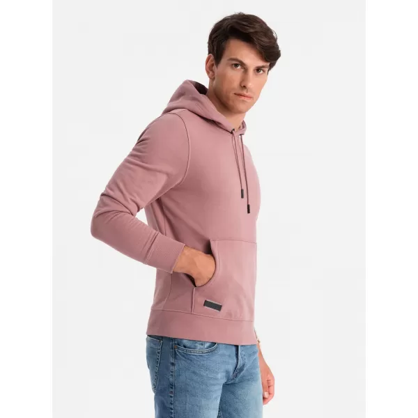  Herren -Sweatshirt OMBRE OM-SSBN-0161 DUNKELROSA 