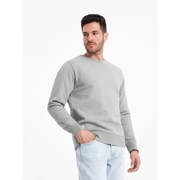  Herren -Sweatshirt OMBRE OM-SSBN-0175 GRAU 