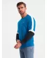 Herren Sweatshirt OMBRE OM-SSNZ-22FW-003 BLAU