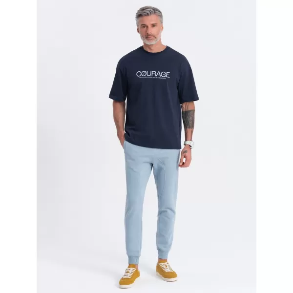  Herren -Traursanzüge OMBRE OM-PABS-0173 BLAU 