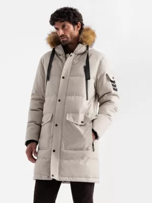 Herren Winterjacke OMBRE OM-JALJ-0182 BEIGE