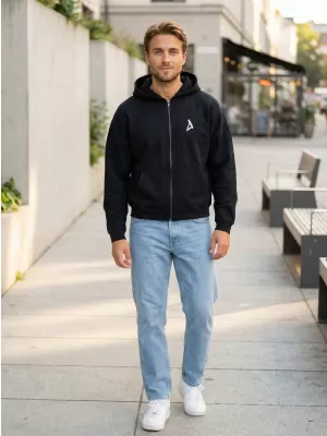 Männer 90er Männer -Sweatshirt für Männer ALTISPORT BYB/ALM002BY254 SCHWARZ